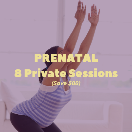 Prenatal: 8 Private Sessions