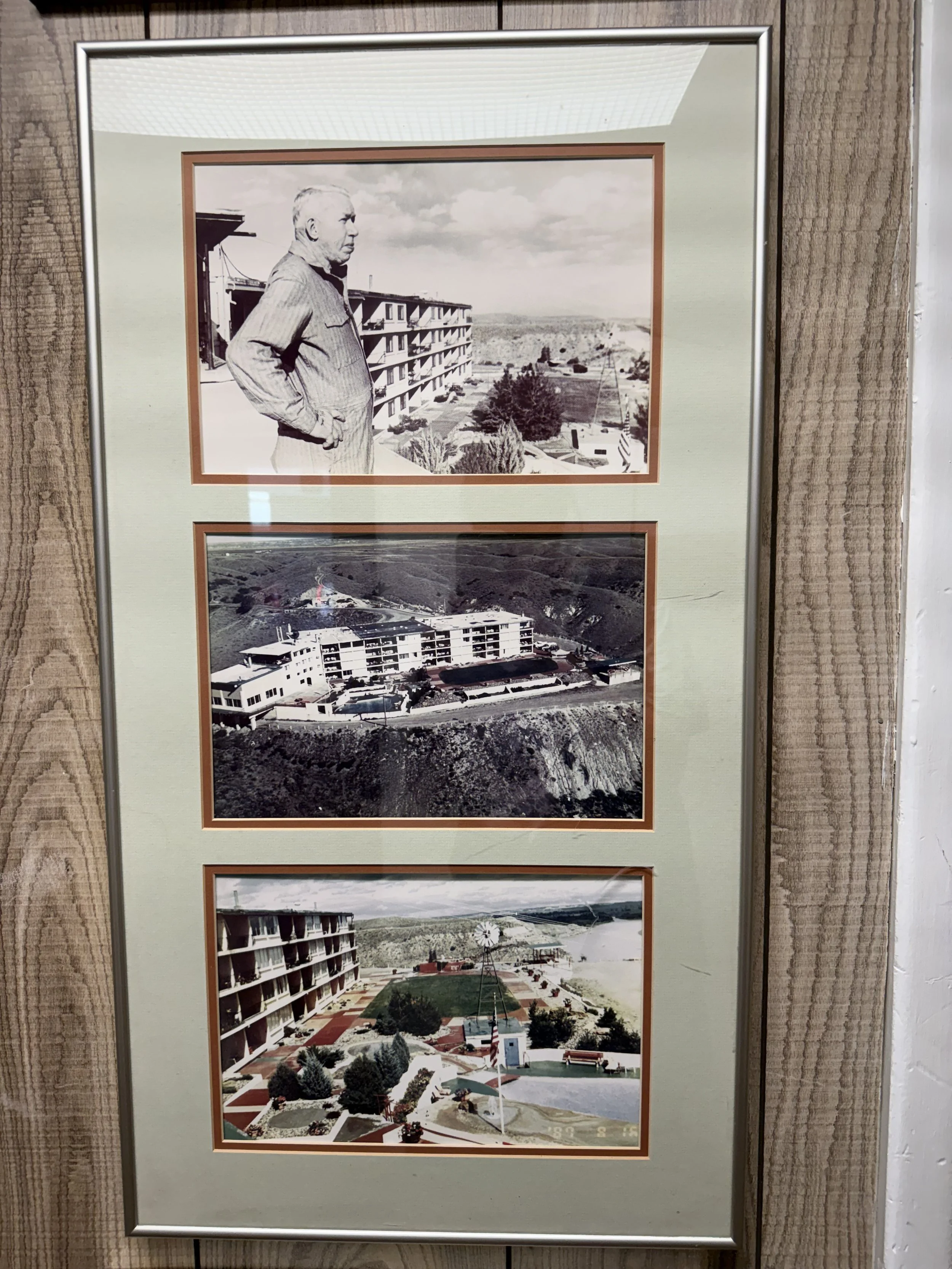 Howard Anderson memorial in building