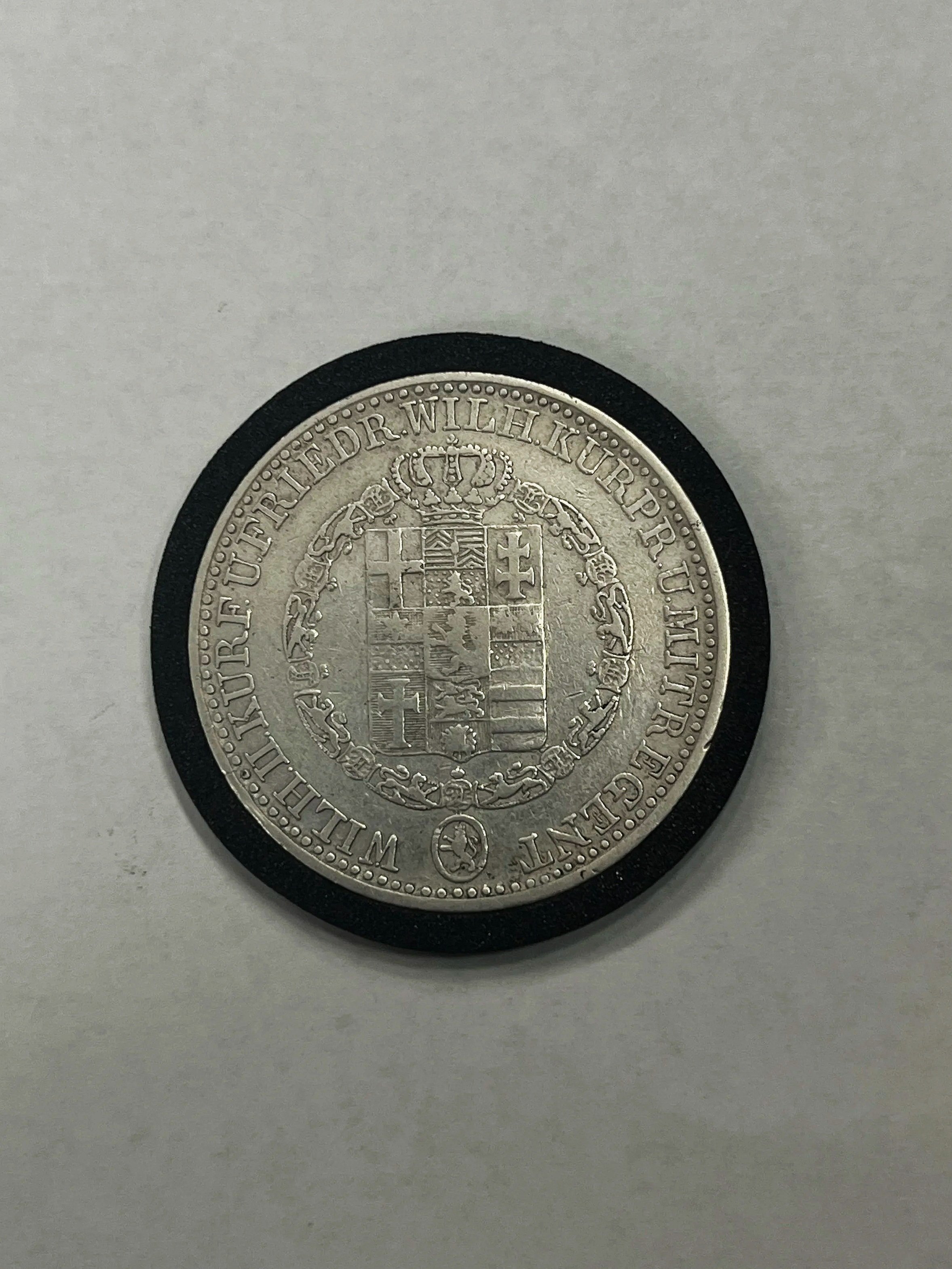 1837 German States Thaler (Hesse-Kassel)