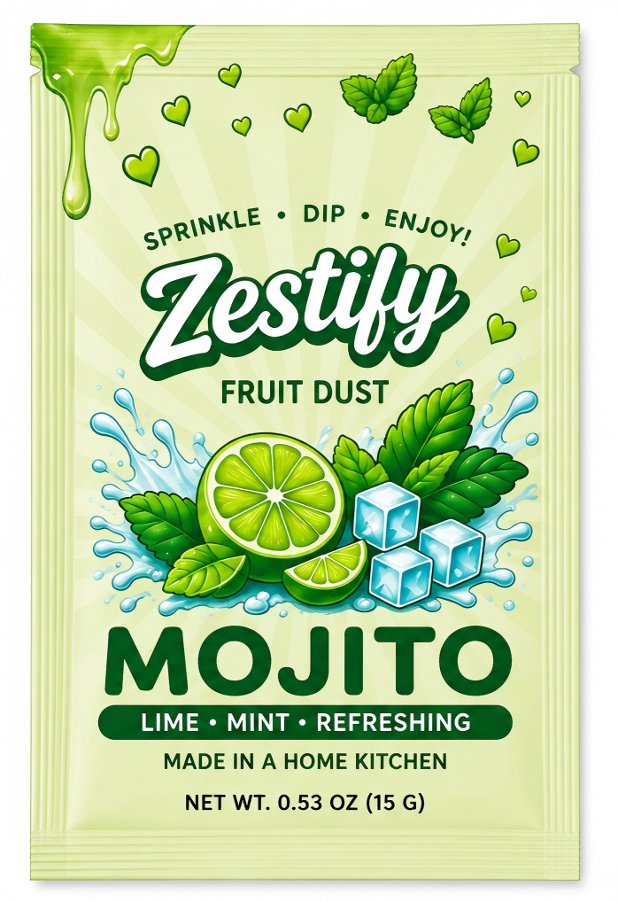 Mojito Style Lime & Mint Fruit Seasoning