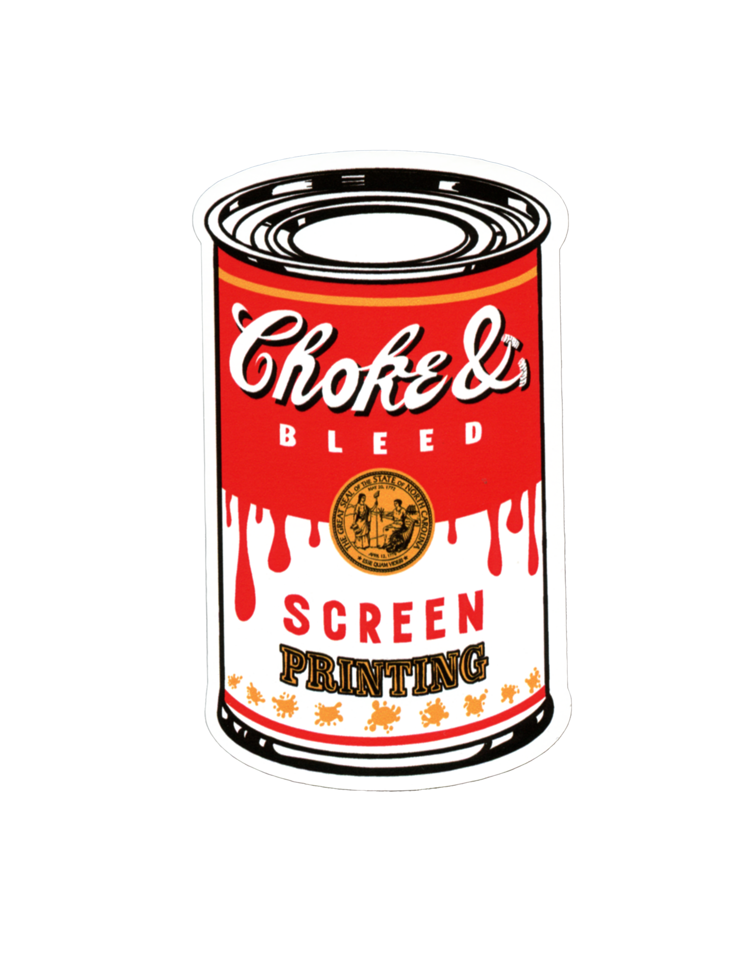 Soup can Sticker