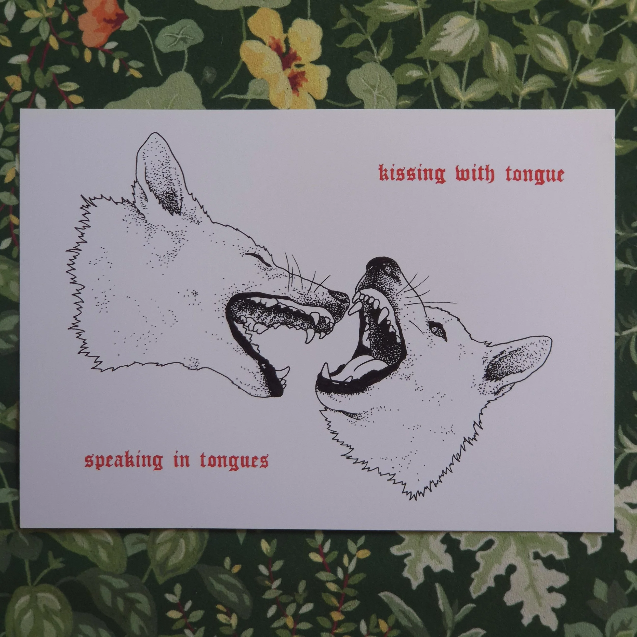 Speaking in Tongues Print