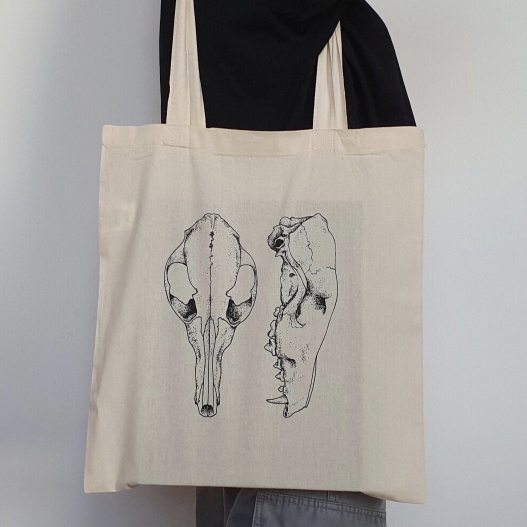 Skull Tote