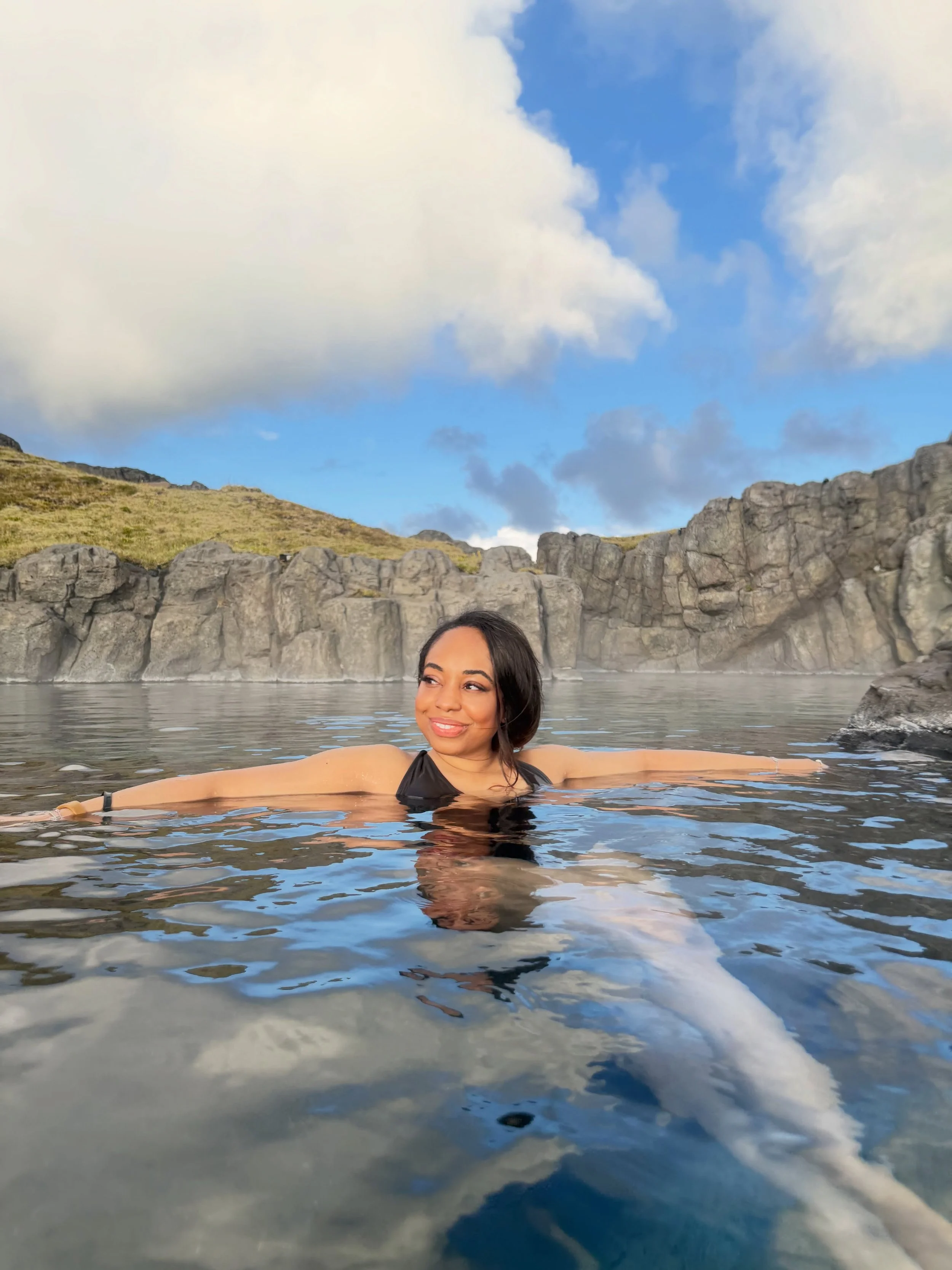 Take me back to the most magical place ✨ #iceland #skylagoon