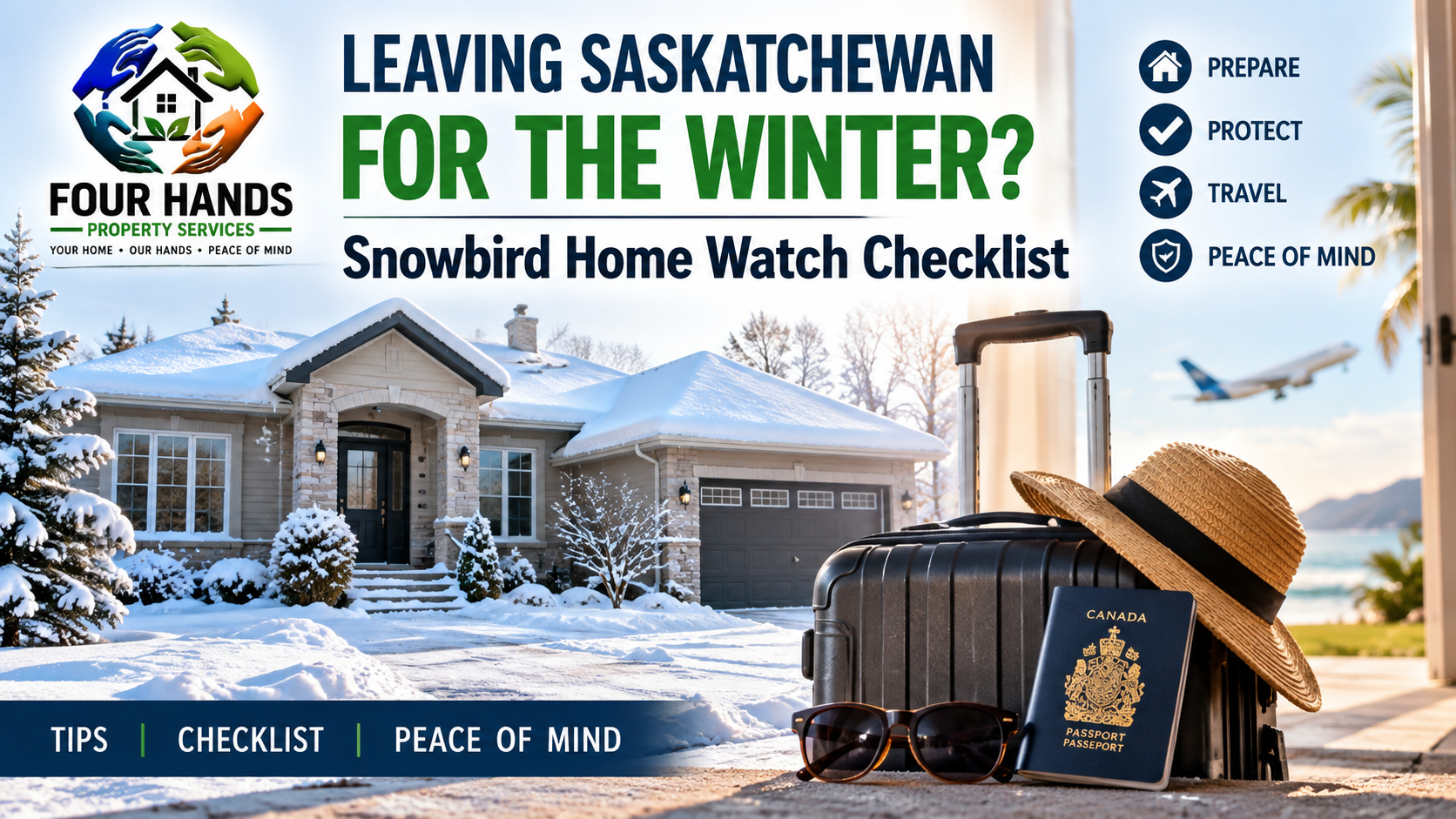 Leaving Saskatchewan for the Winter? A Snowbird Home Watch Checklist
