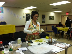 Jill prepping