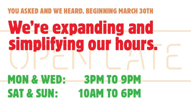 New Hours_March 2015
