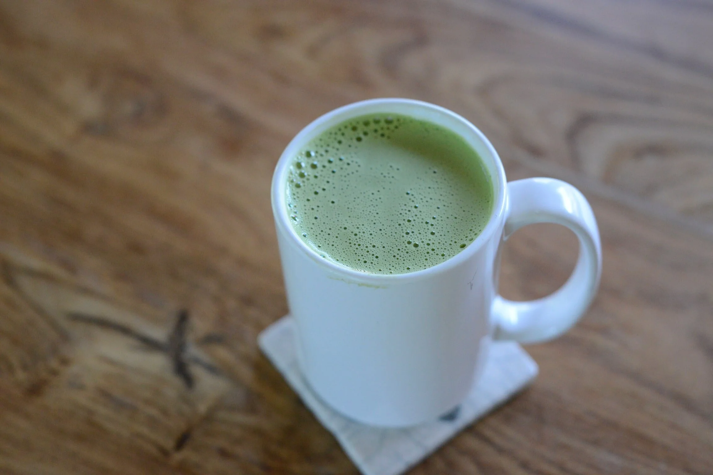 Tahini Matcha Latte