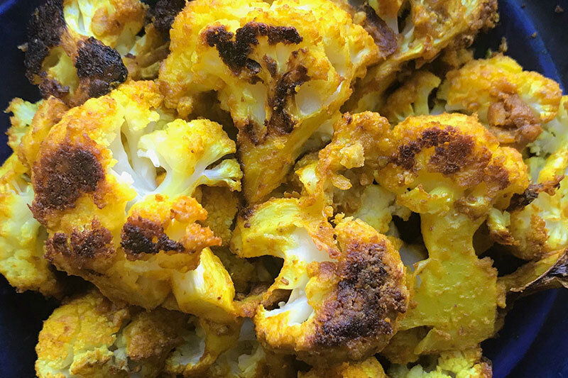 Recipe: Tahini-Spice Roasted Cauliflower