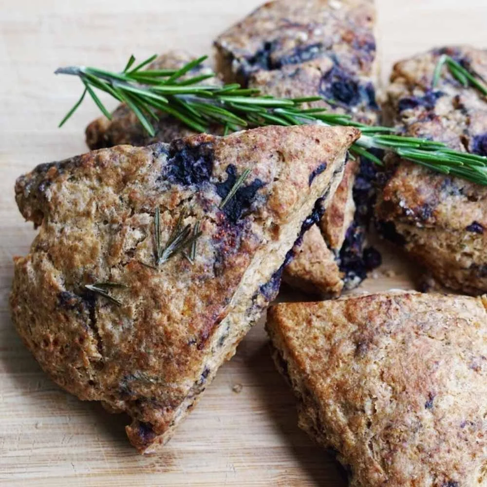 Recipe: Elderberry and Rosemary Scones