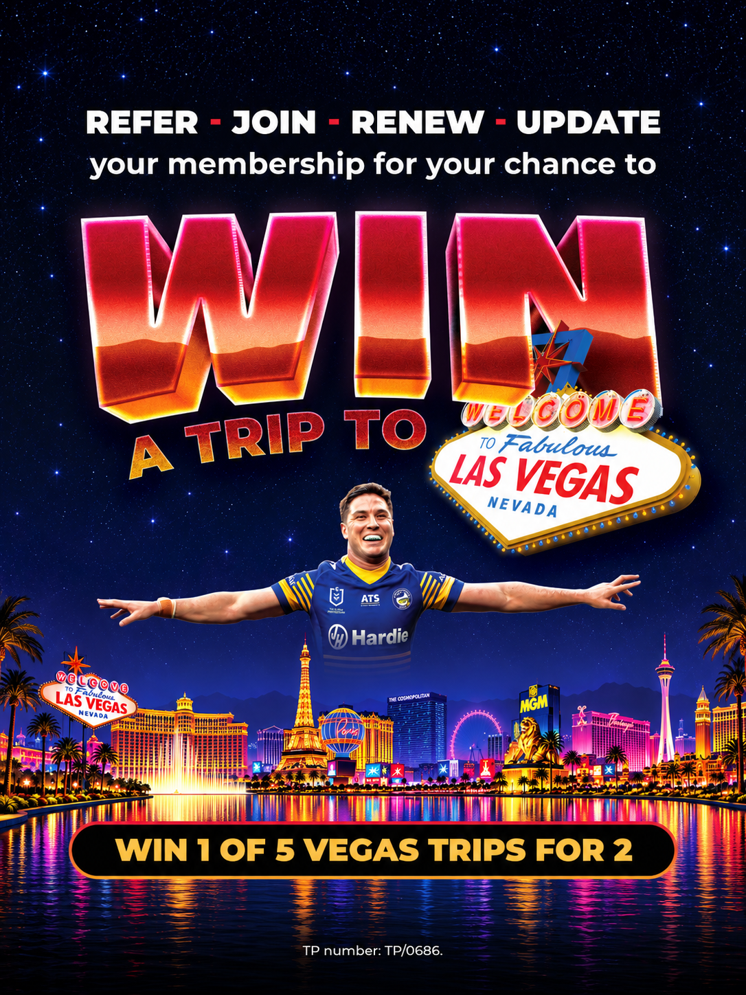 WIN AN NRL VEGAS TRIP FOR TWO