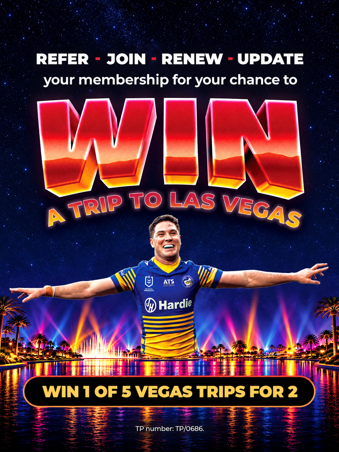 WIN AN NRL VEGAS TRIP FOR TWO