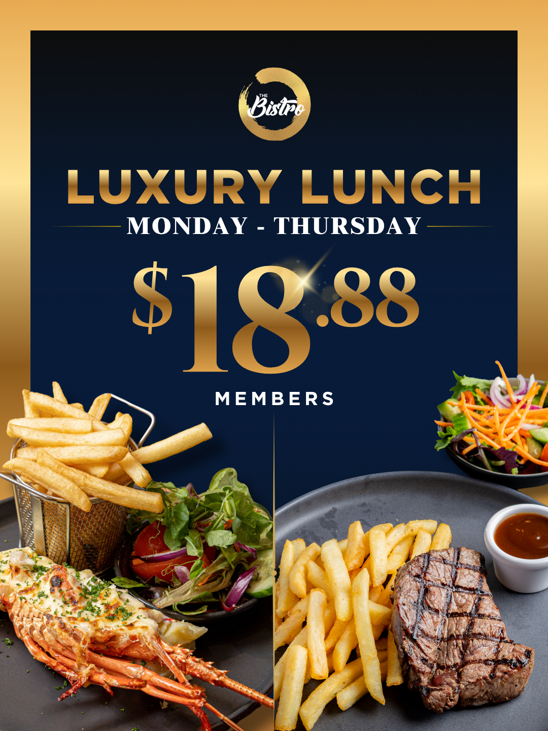 Luxury Lunch Special