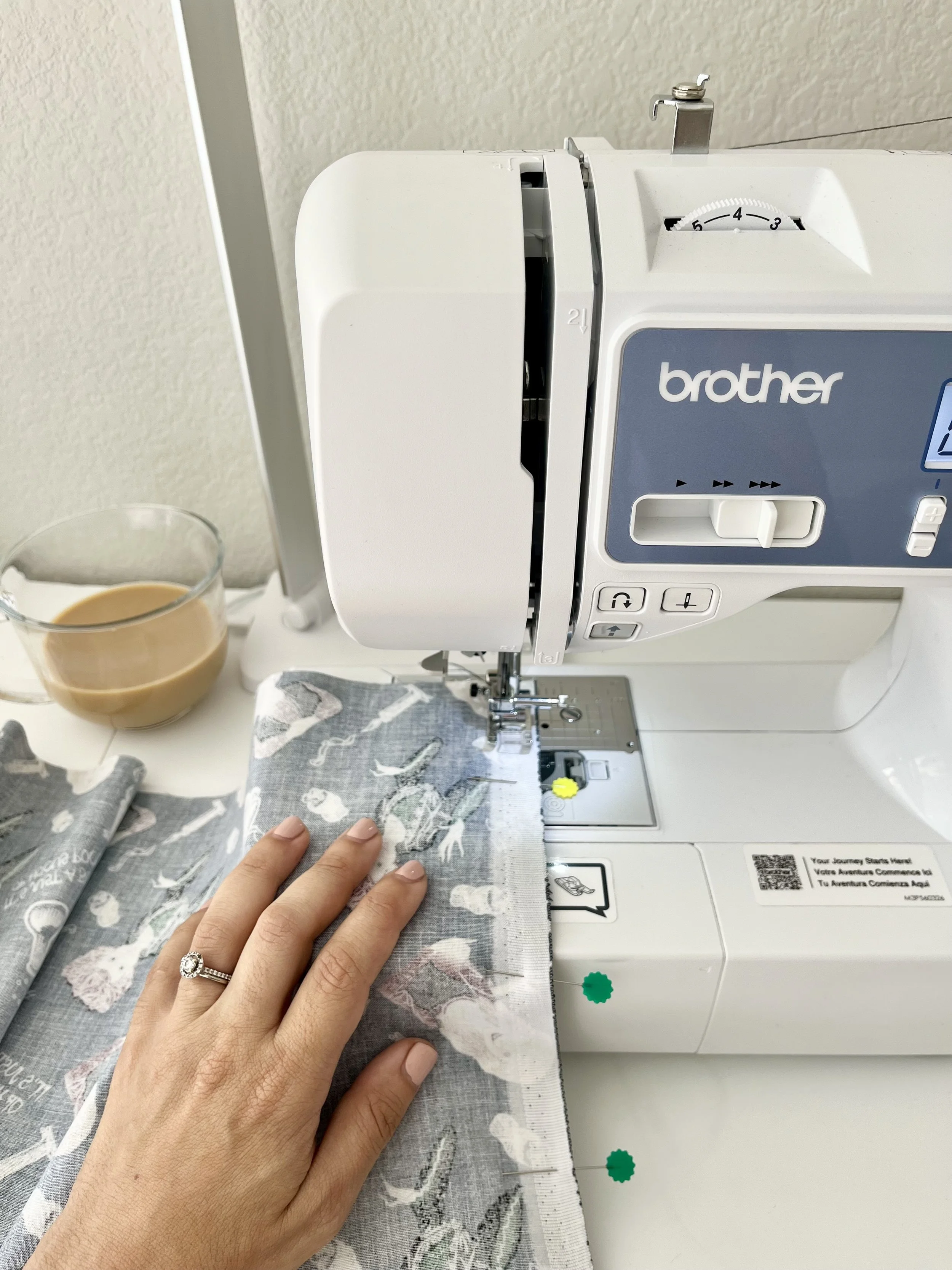 Learn how to use a sewing machine, thread a bobbin, practice basic stitches, and complete a simple project in this beginner Sewing 101 class.