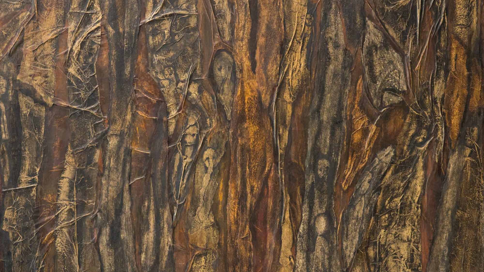 Wilderness, painting, 65x96x6cm, 2025