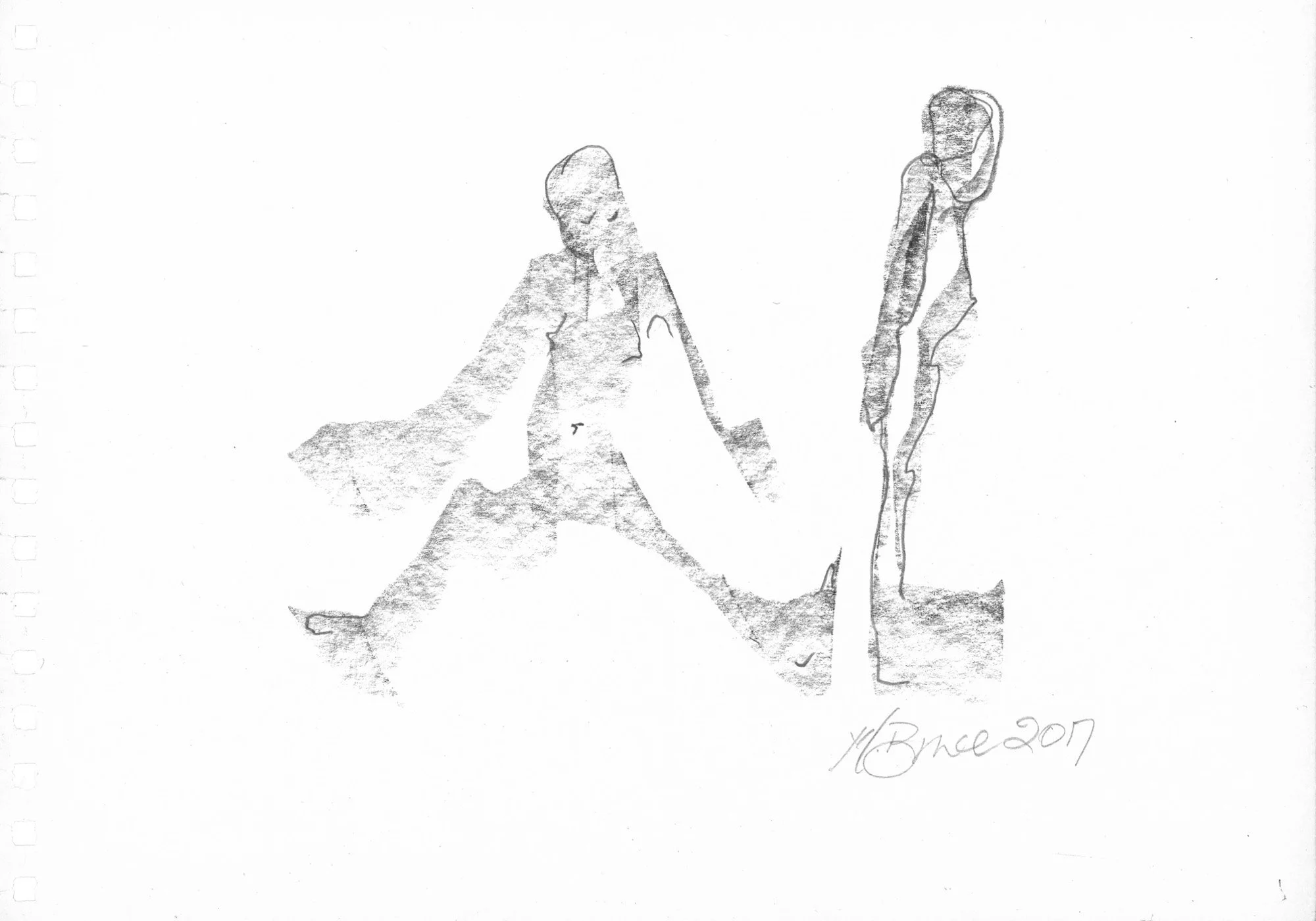  Figure 4 , 2017, 21x29cm