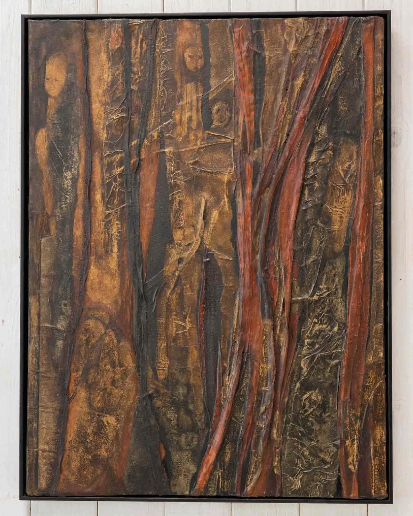  Wilderness with Figures , 2025, 68x50cm