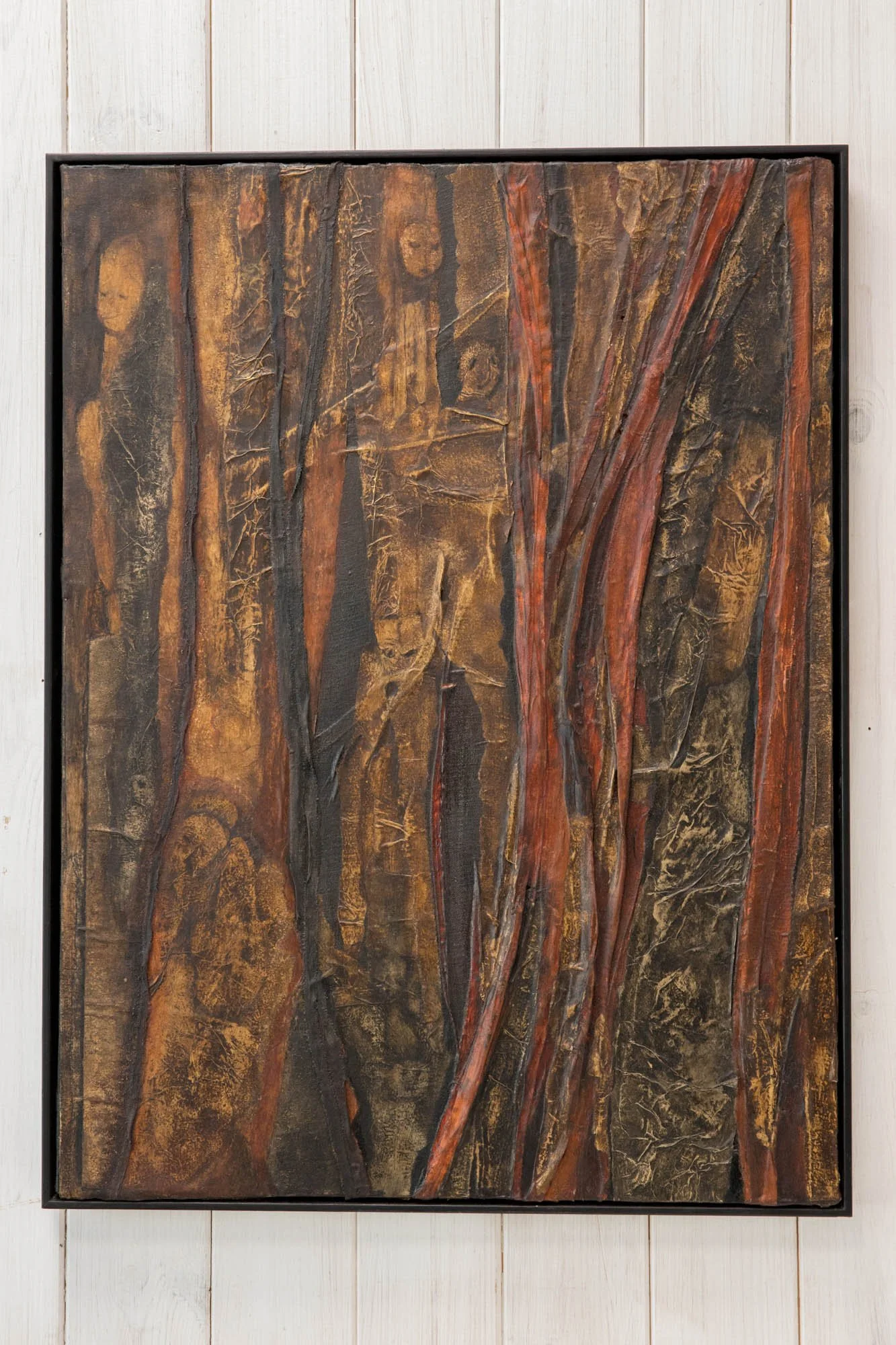  Wilderness with Figures , 2025, 68x60cm