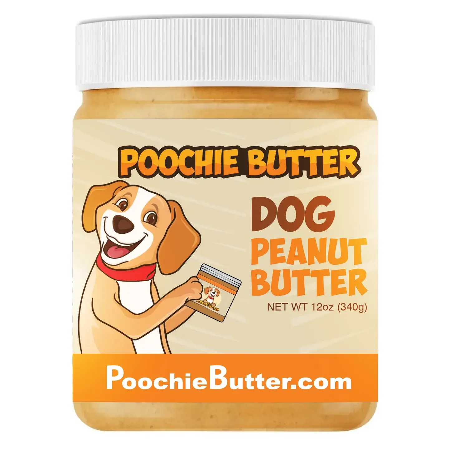 Pumpkin Dog Peanut Butter Jar 12oz