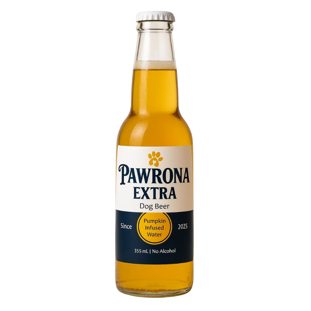 Paw-Rona Dog Beer – the viral dog beverage that lets you finally “cheers” with your best friend!