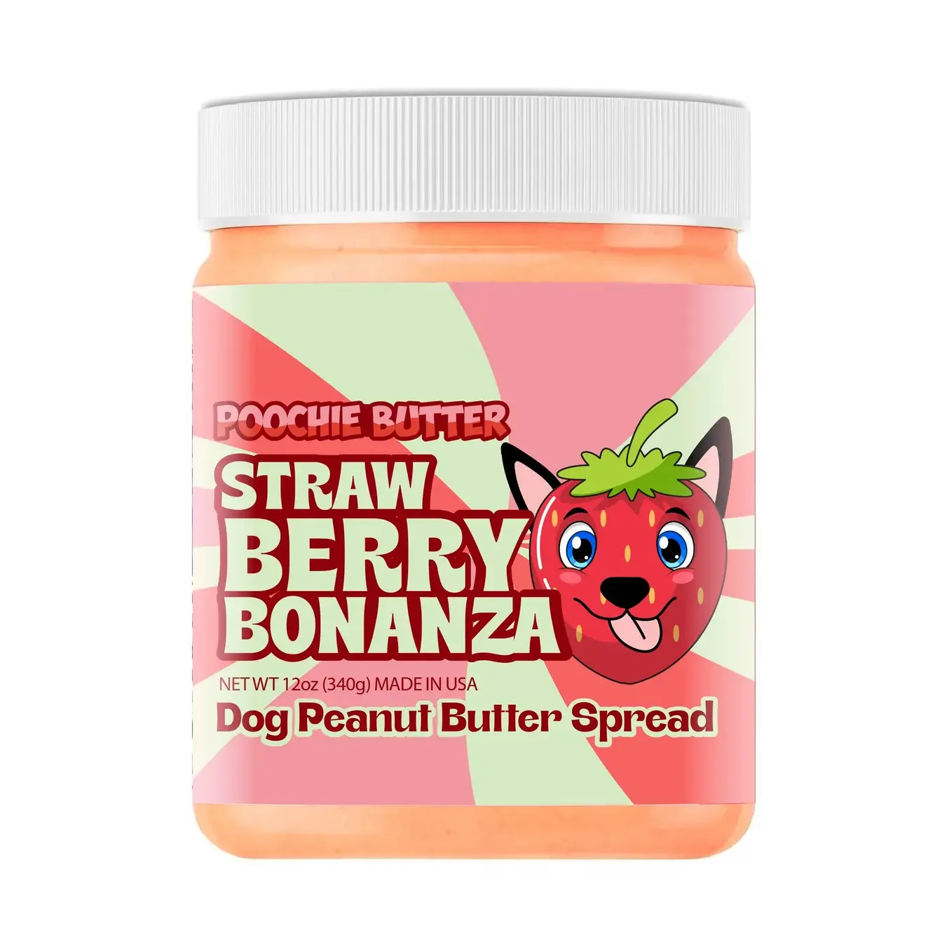 Strawberry Peanut Butter Jar 12oz
