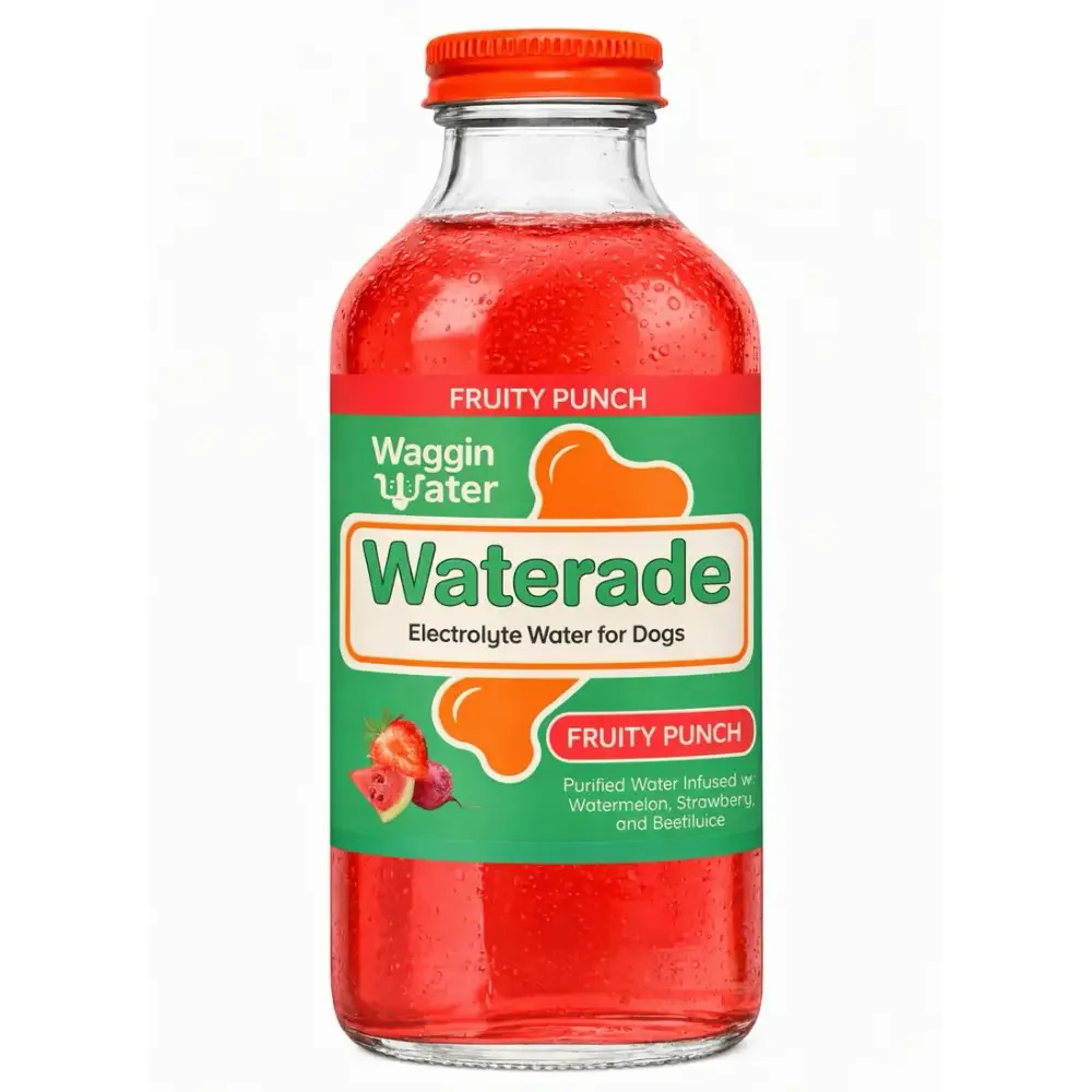 Waterade By Waggin Water | Fruity Punch | Hydration Drink