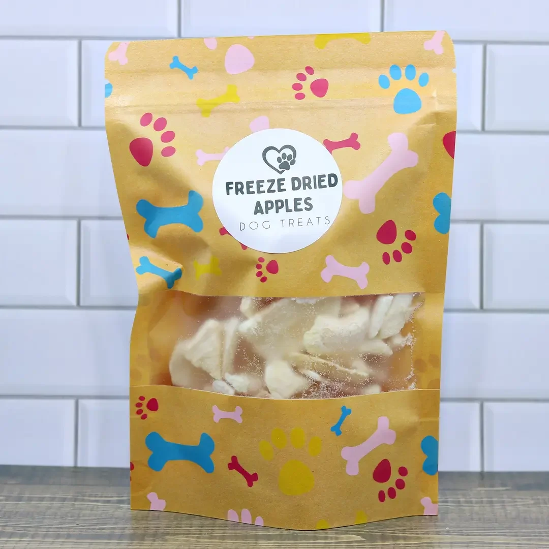 Freeze Dried Apple Dog Treats – Natural Single Ingredient Pet
