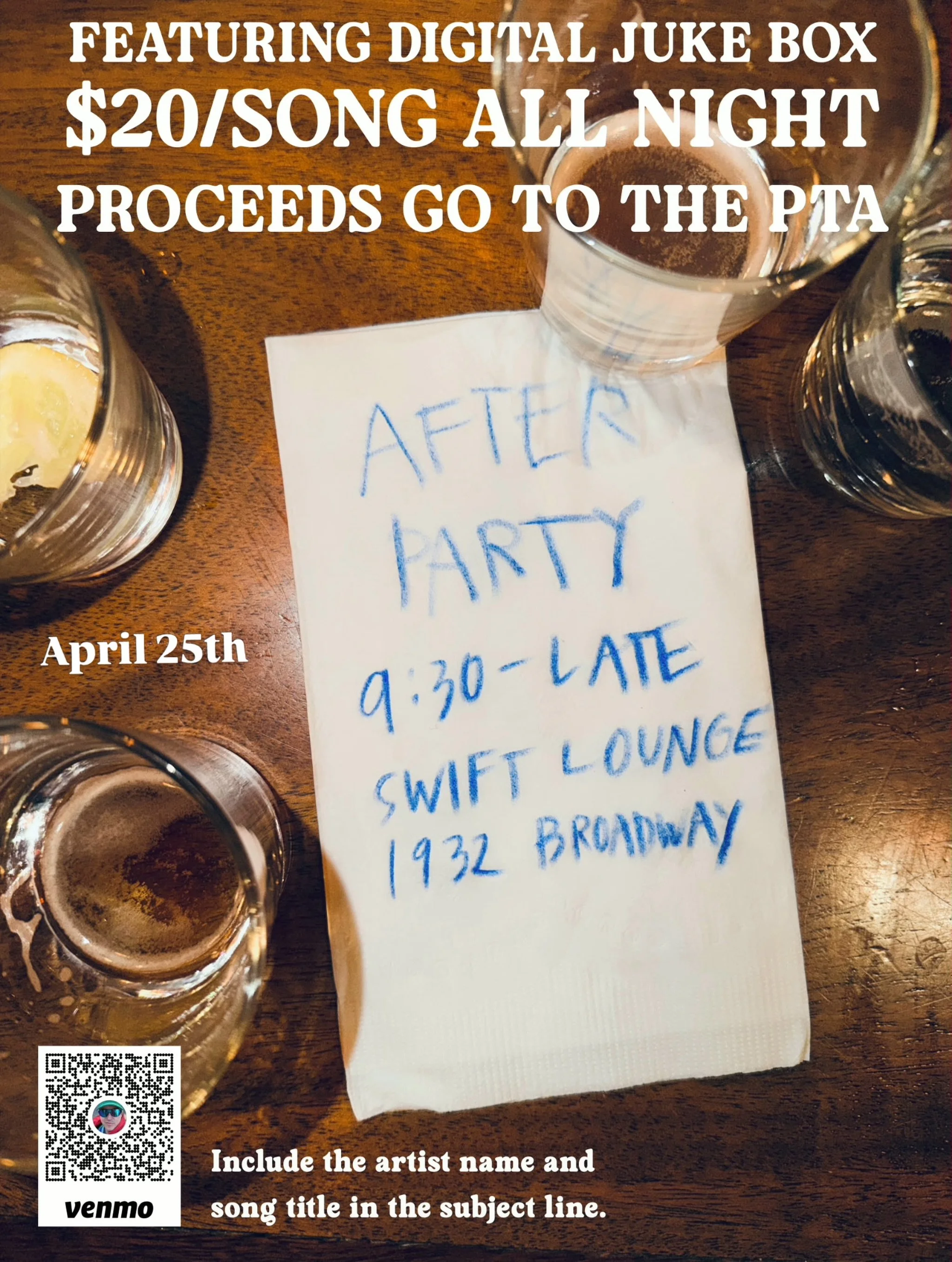 Support your local schools @swiftloungepdx