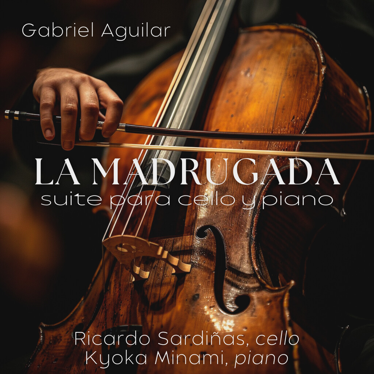 Suite for cello and piano written by a Cuban composer.