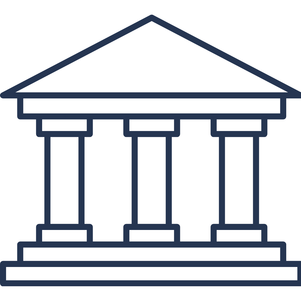 Outline of a classical bank.