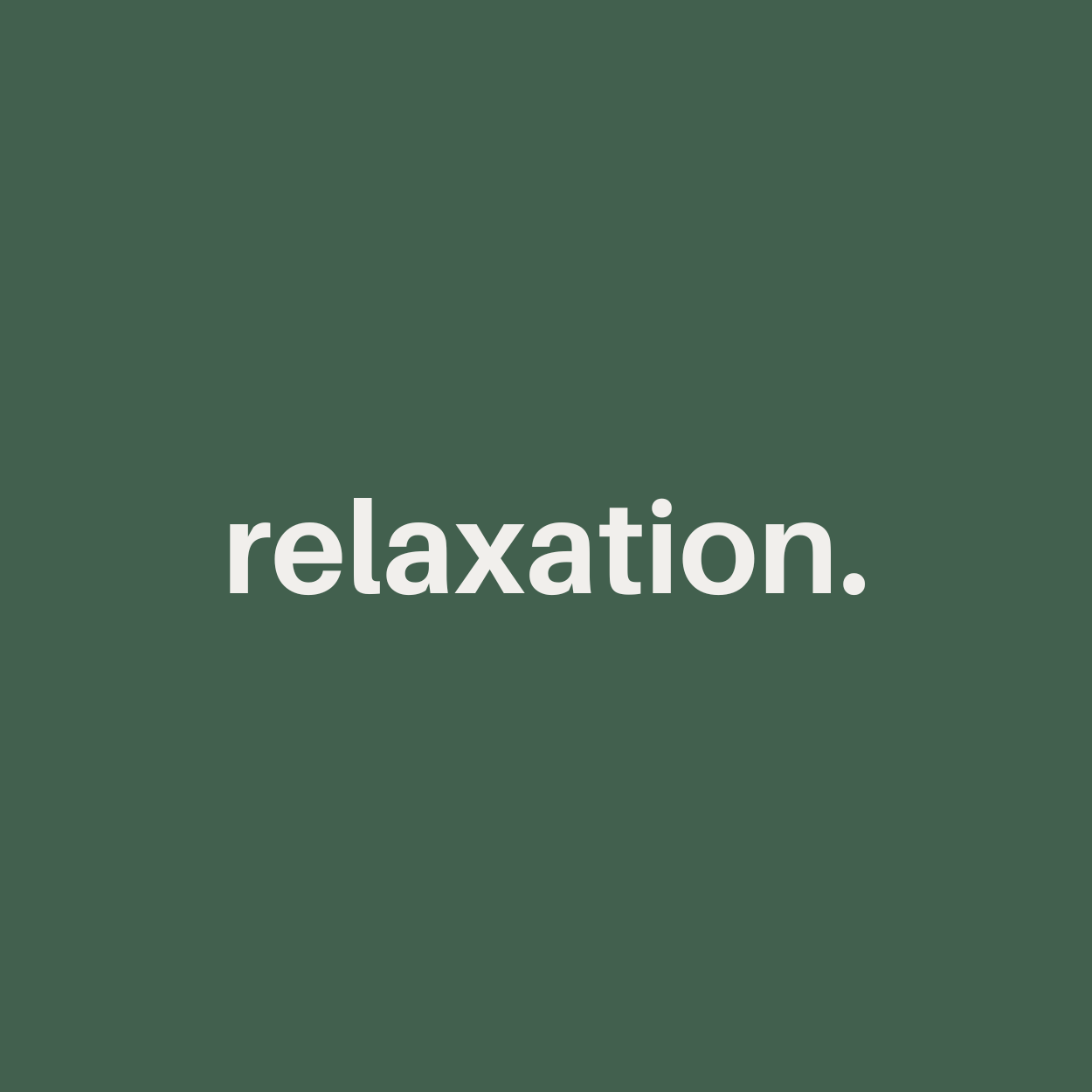 Relaxation Massage