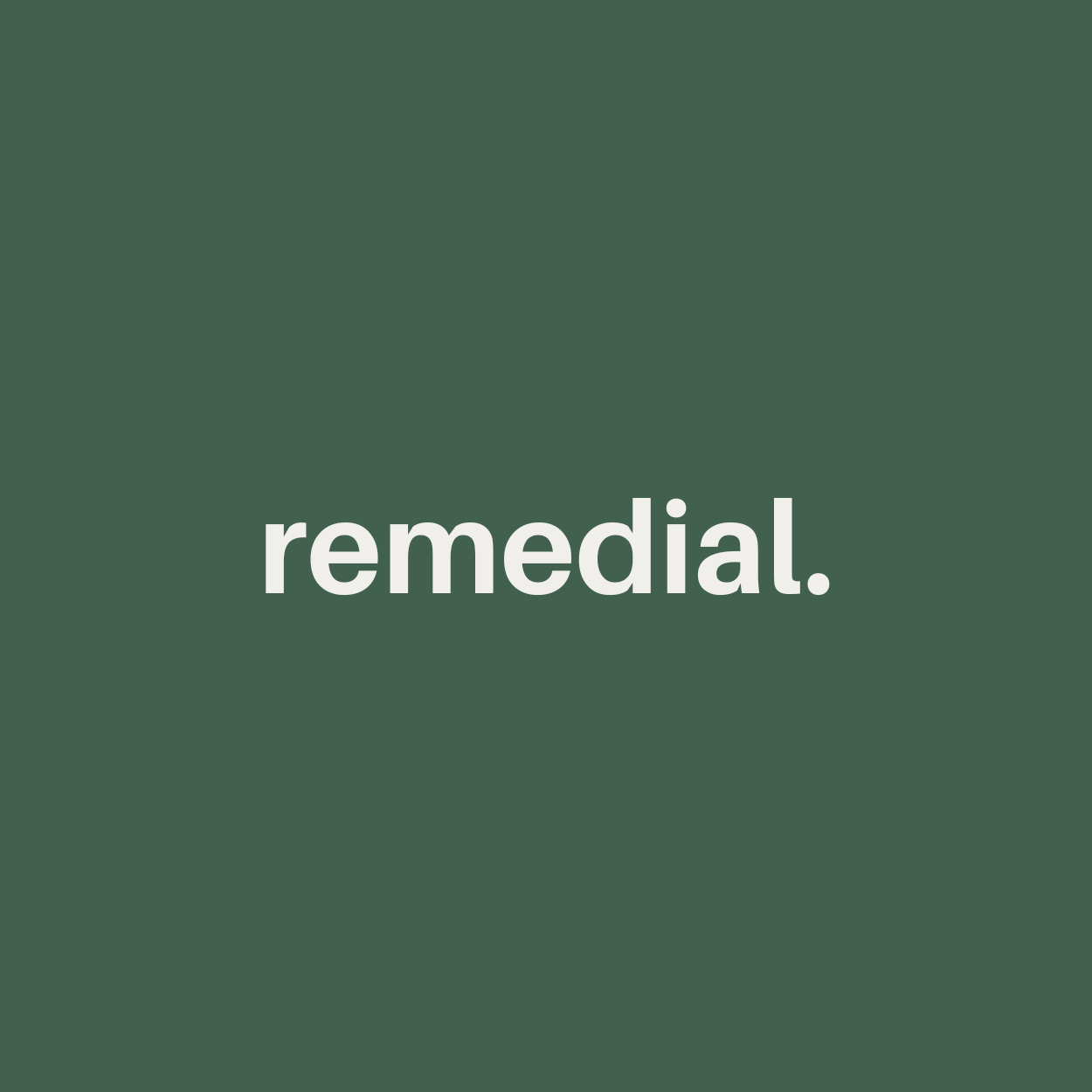 Remedial Massage
