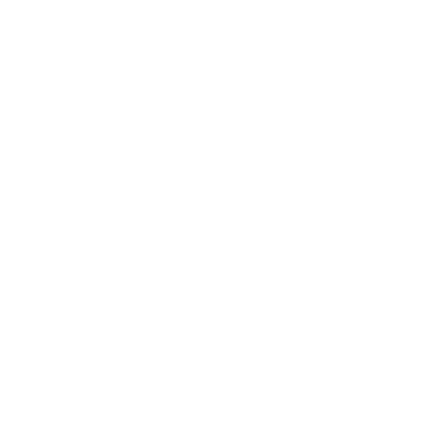 Simple line drawing of a sunrise over water with rays of the sun extending outward.