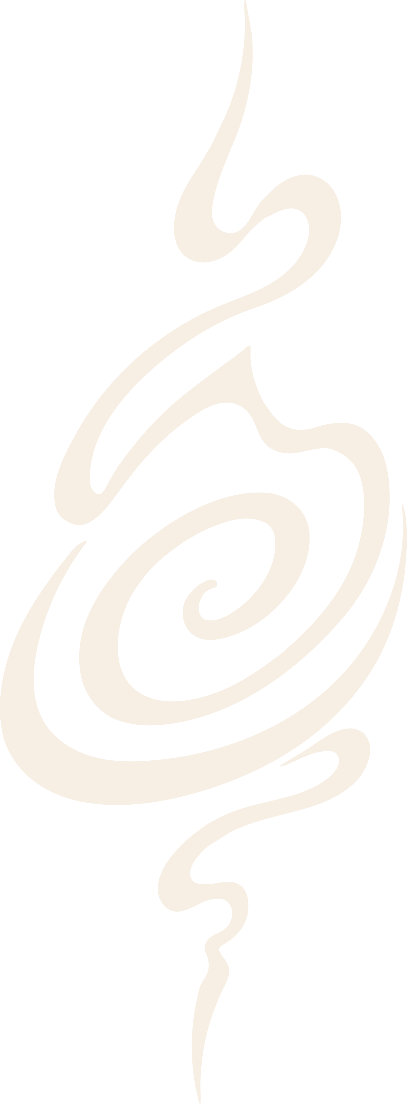 Hooked By Luce logo, abstract white spiral design.