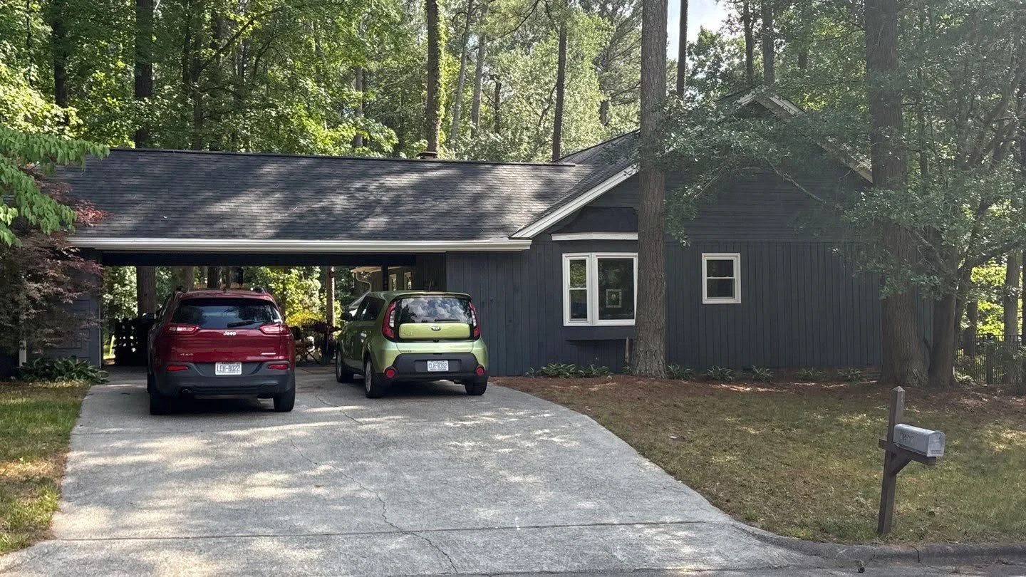 Completed roof replacement