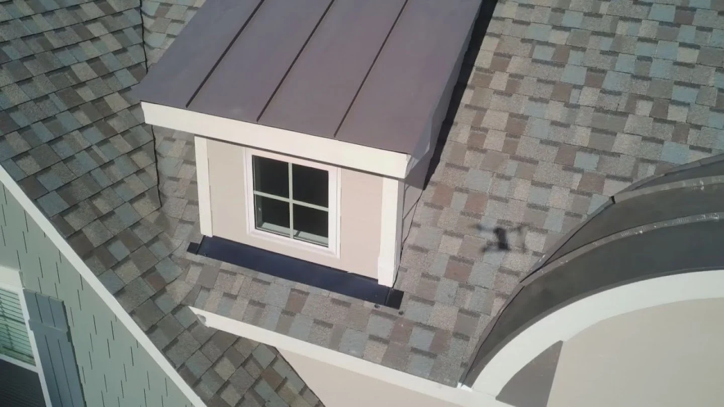 Custom Metal and Flashing work on Full Roof Replacement