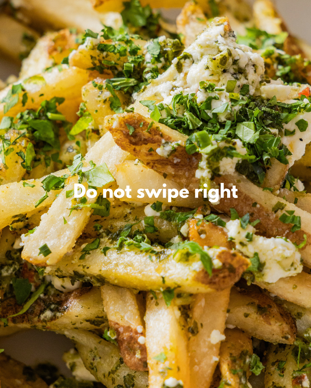 Good thing you swiped!