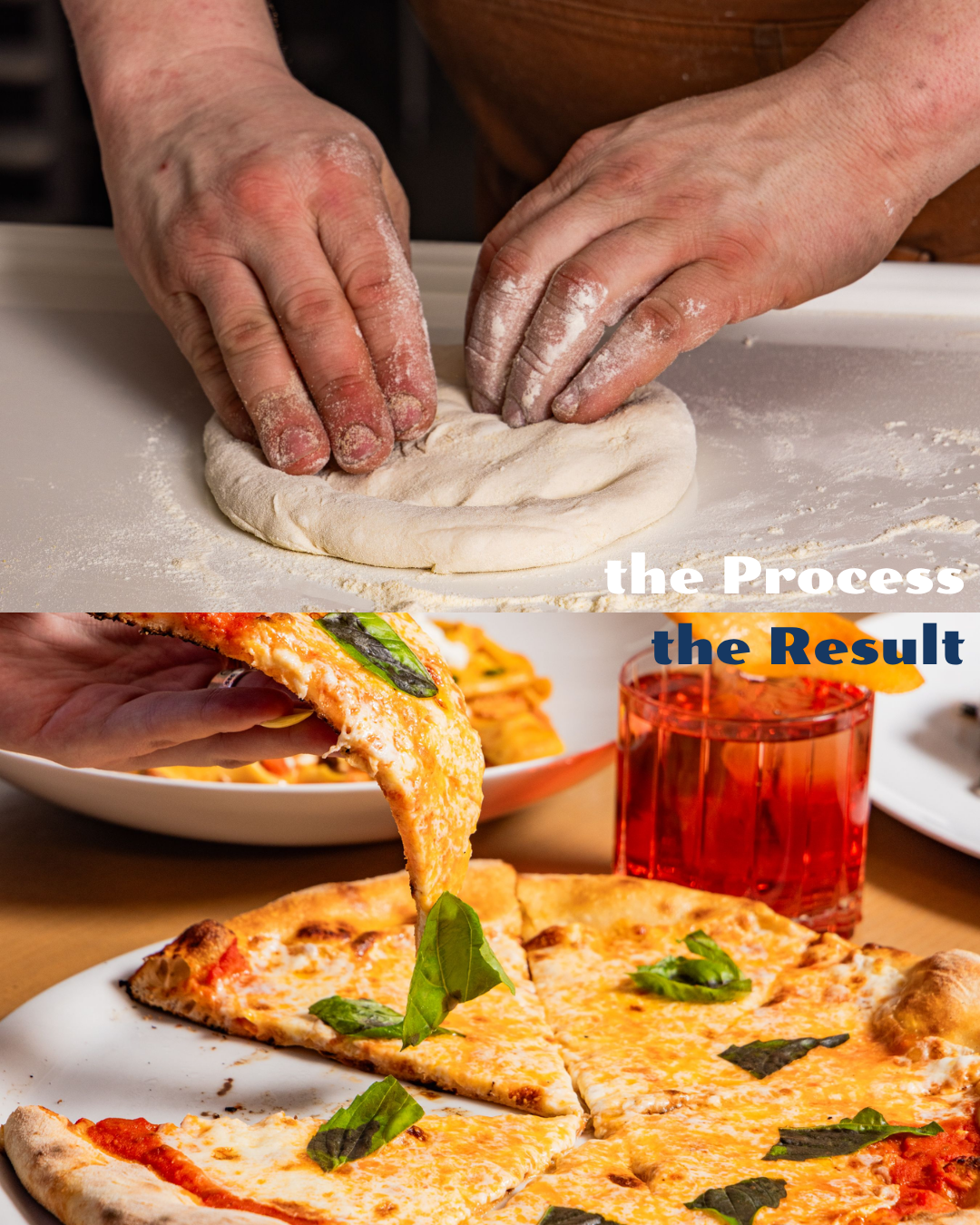 What happens in the kitchen, ends up at your table.