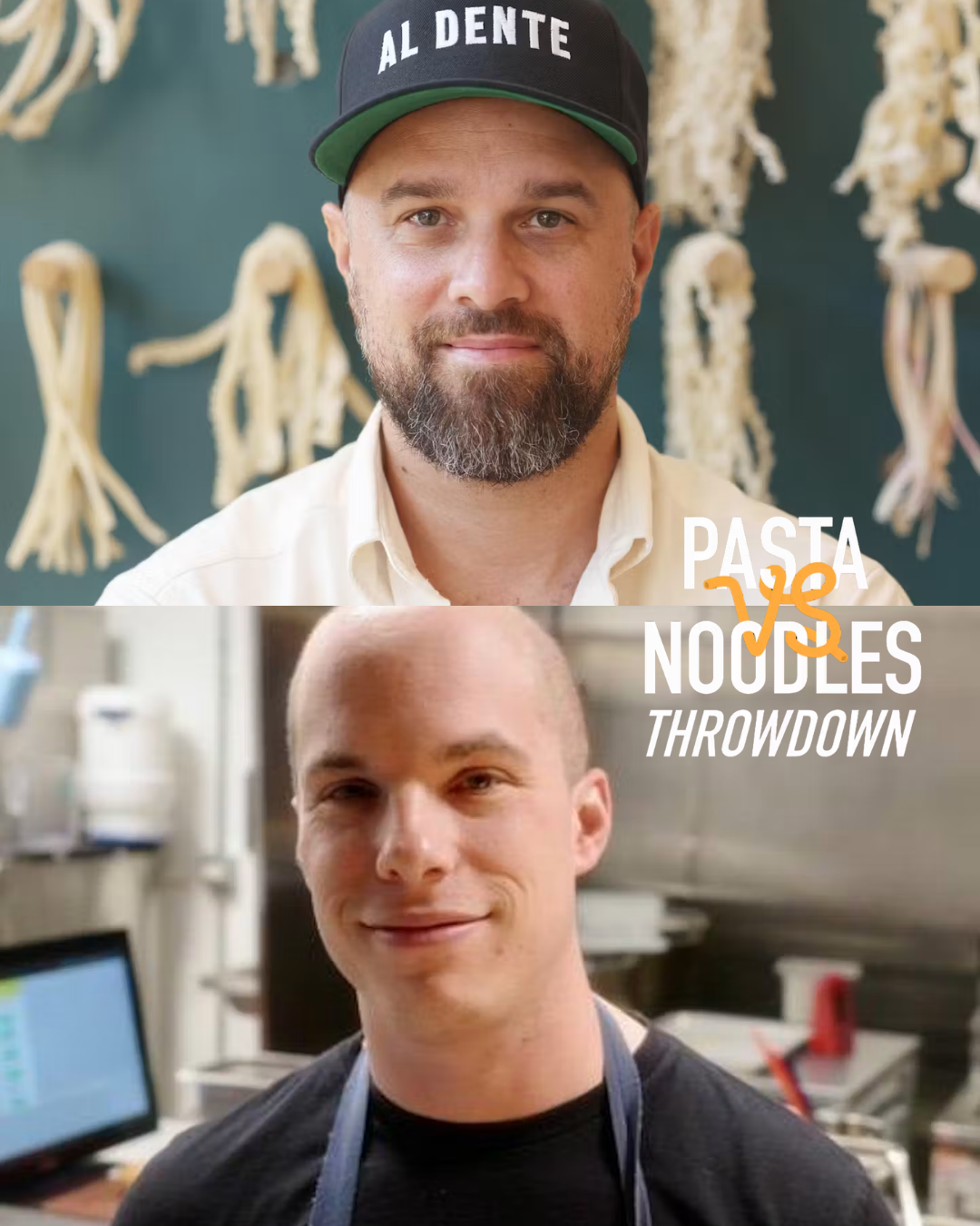 Pasta vs. Noodles: The Art of the Craft, side by side.
Join us for a one-of-a-kind evening as we explore the delicious dialogue between Italian pasta and Japanese noodles with our dear friend, the legendary “Ramen Lord” Mike Satinover of Akahoshi.

E