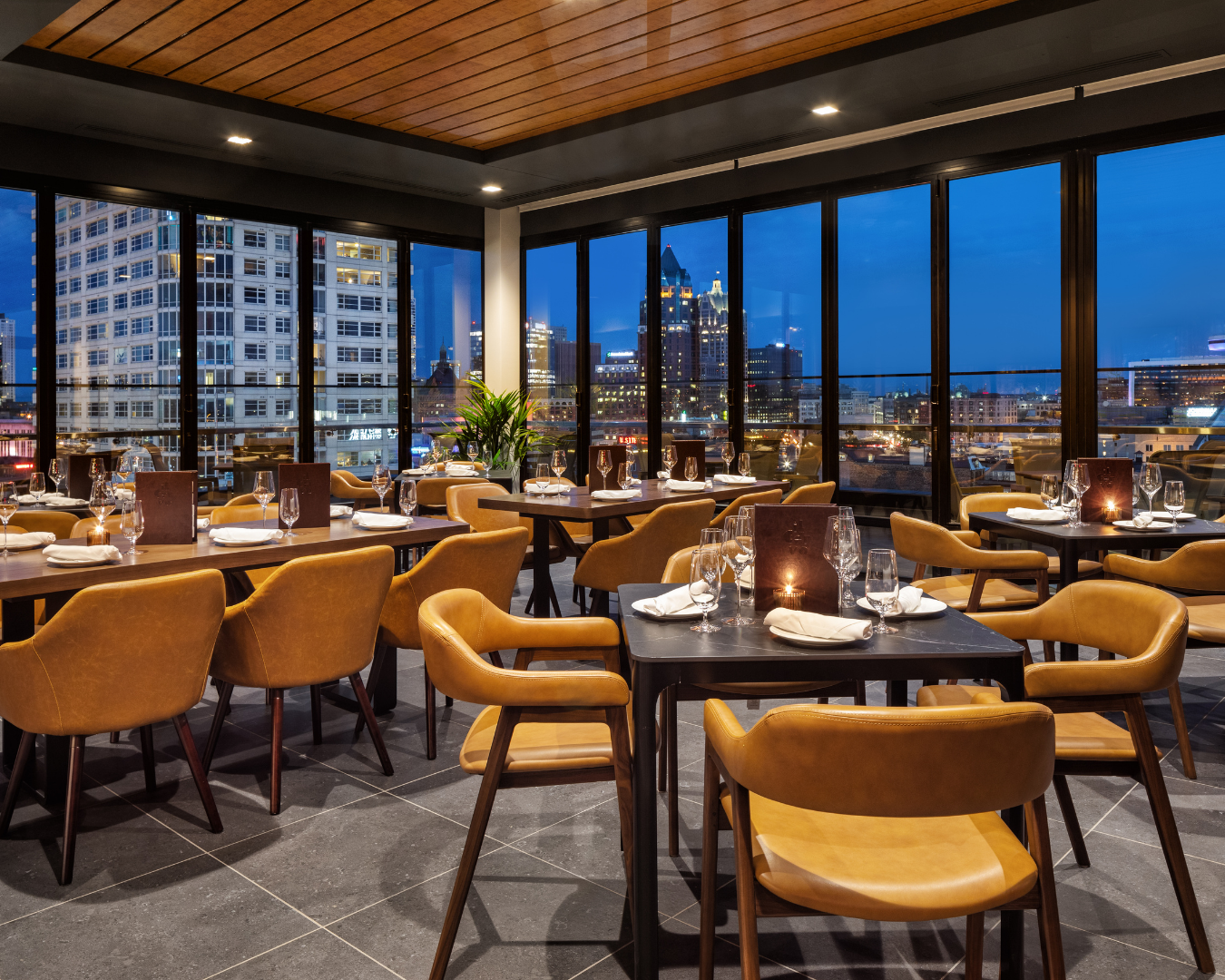 Table for two, view for miles.