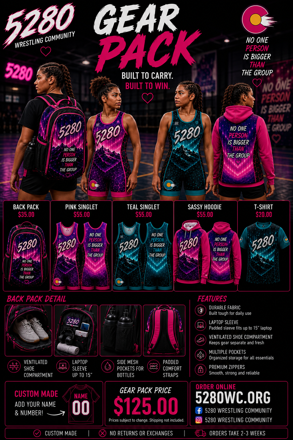 5280 Gear pack