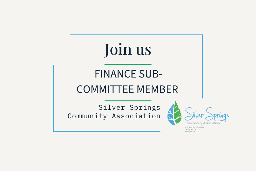 We need you: Finance sub-committee member at the SSCA