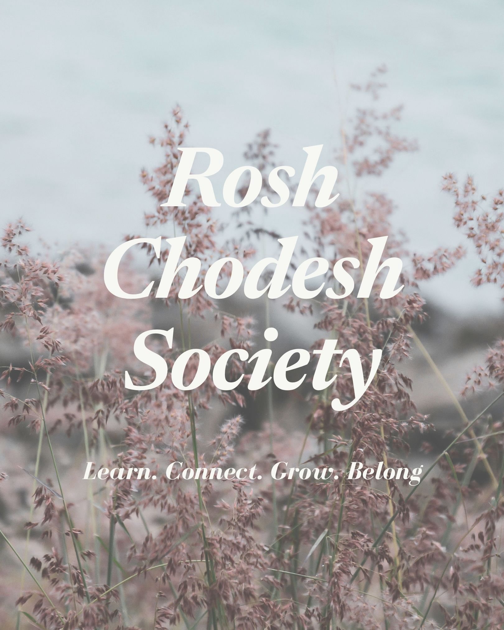 Your calendar is full. Your group chats are buzzing. Someone always needs something. And somehow, there&rsquo;s always one more thing to get done.

But what fills you? ✨

Once a month, Rosh Chodesh Society is your evening to step away from the noise 