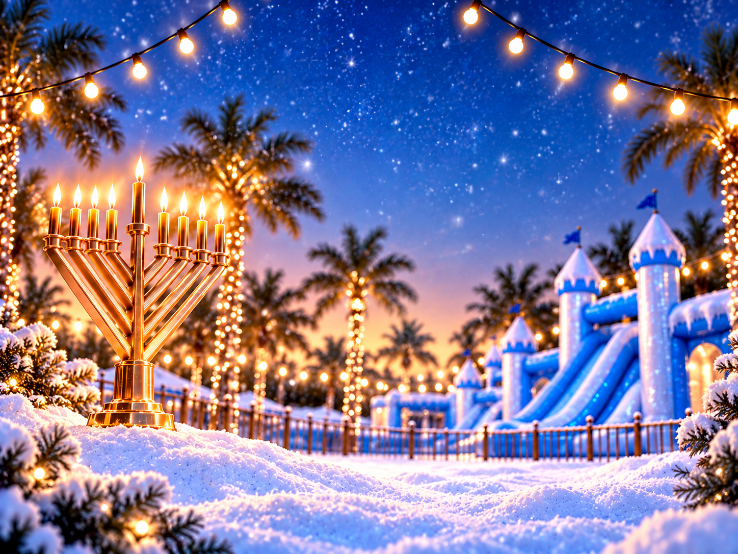 Chanukah Winter Wonderland