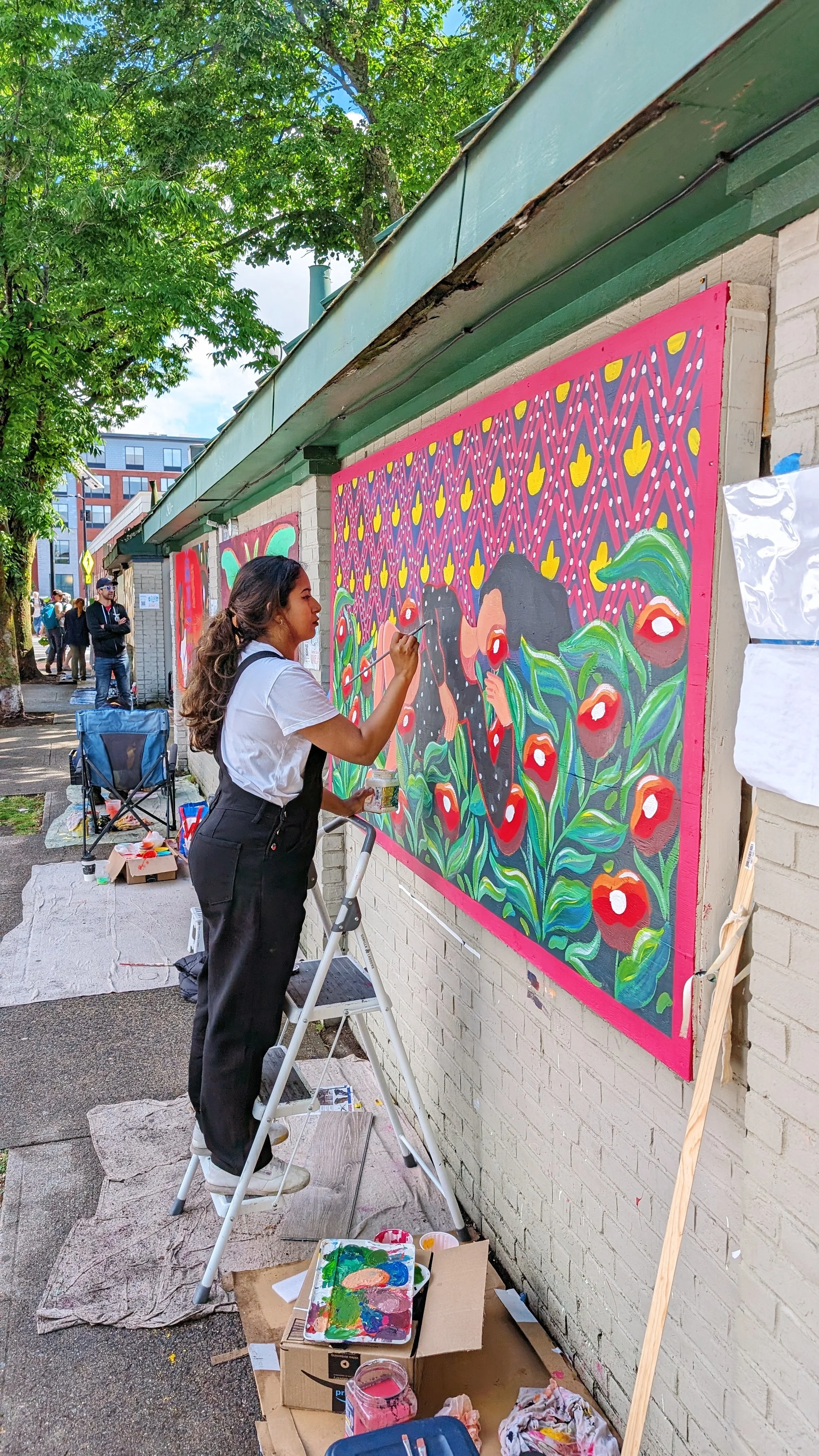 Live Mural : Salem Art Festival