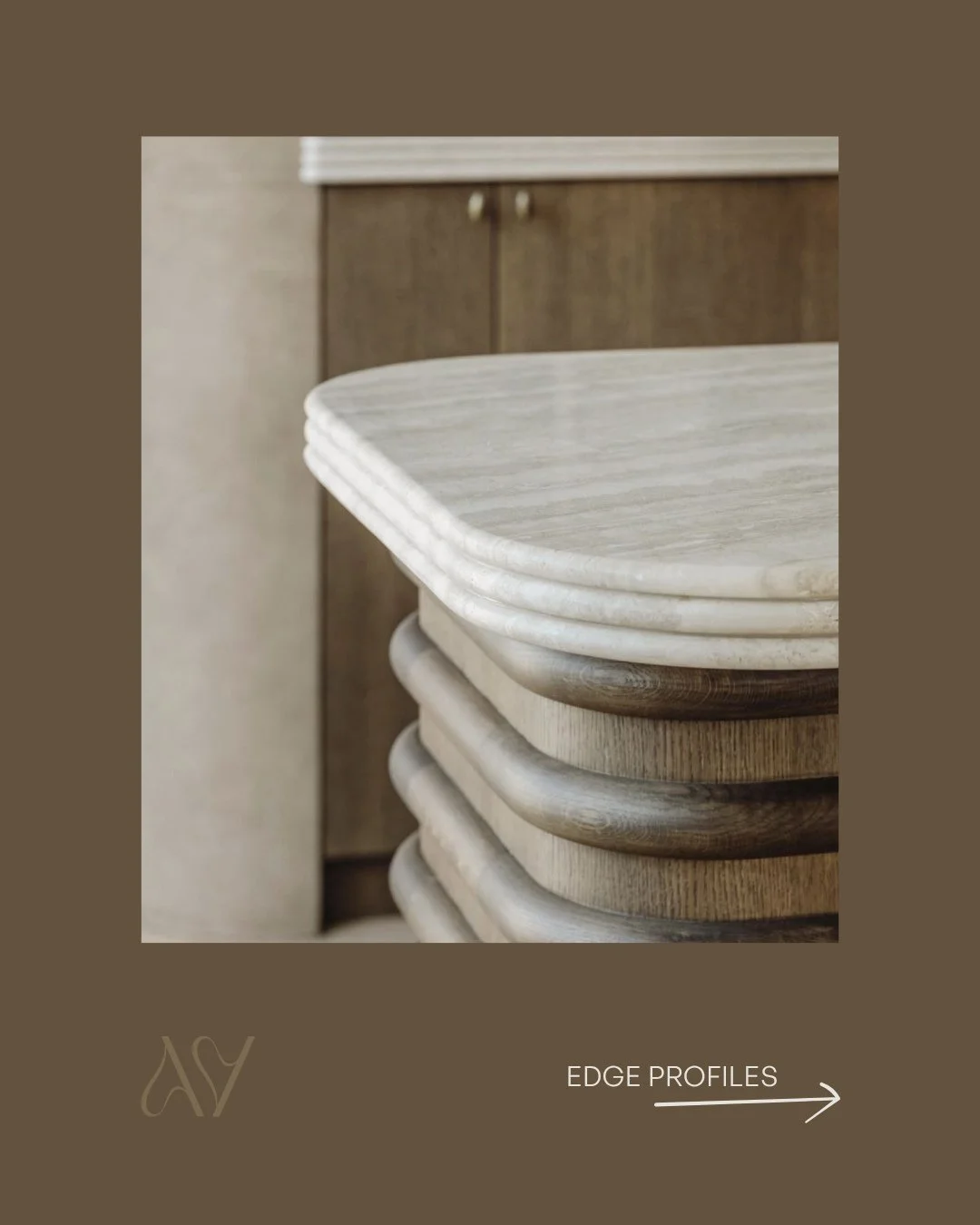 The smallest details are often what define the overall feel of a space.⁠
⁠
It's rarely the boldest design decisions that make a home feel considered - it's the quieter details that leave a lasting impression.⁠
⁠
Edge profiles are one of those details