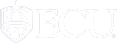 ECU logo in white