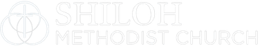 Shiloh Methodist Church logo in white