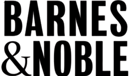 Barnes & Noble logo in black and red text.