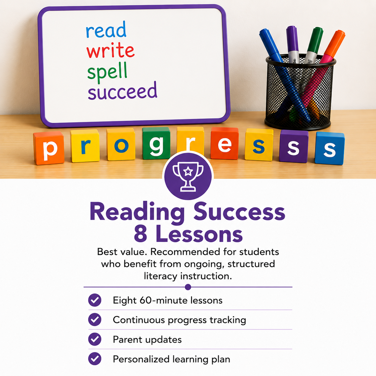 Package of 8 lessons